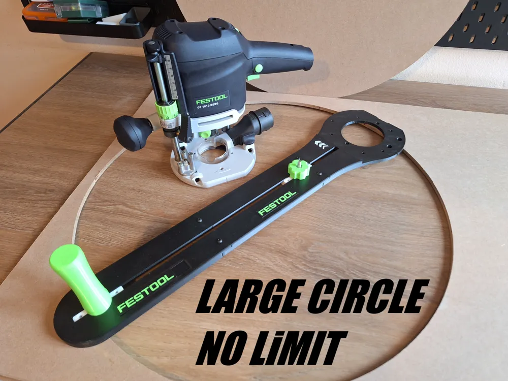 Expandable Circle Cutting Jig foto 1