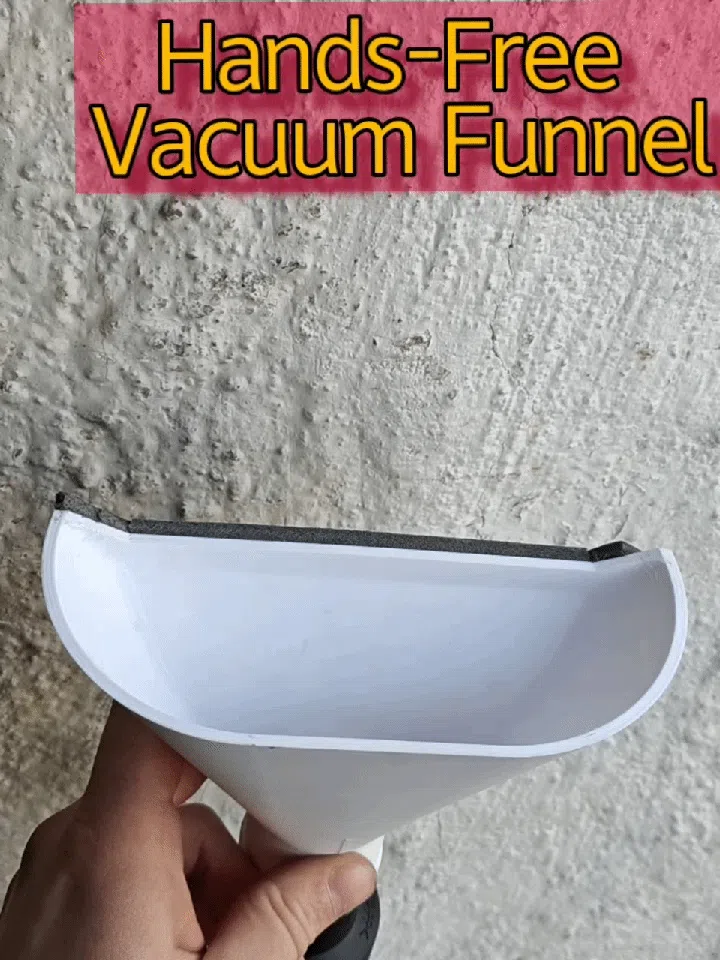 Dust Extraction - Hands-Free Vacuum Funnel foto 2