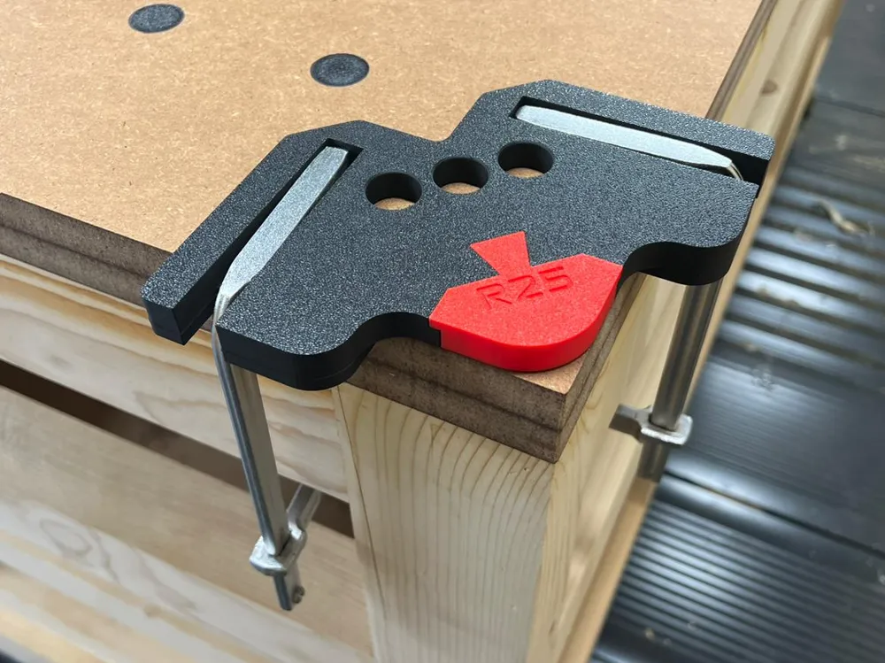 Snap-Fit Corner Radius Router Jig(Metric/Imperial) foto 1