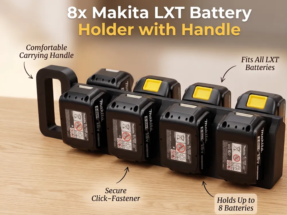2/4/6 and 8 Battery holder for Makita 18v foto 1