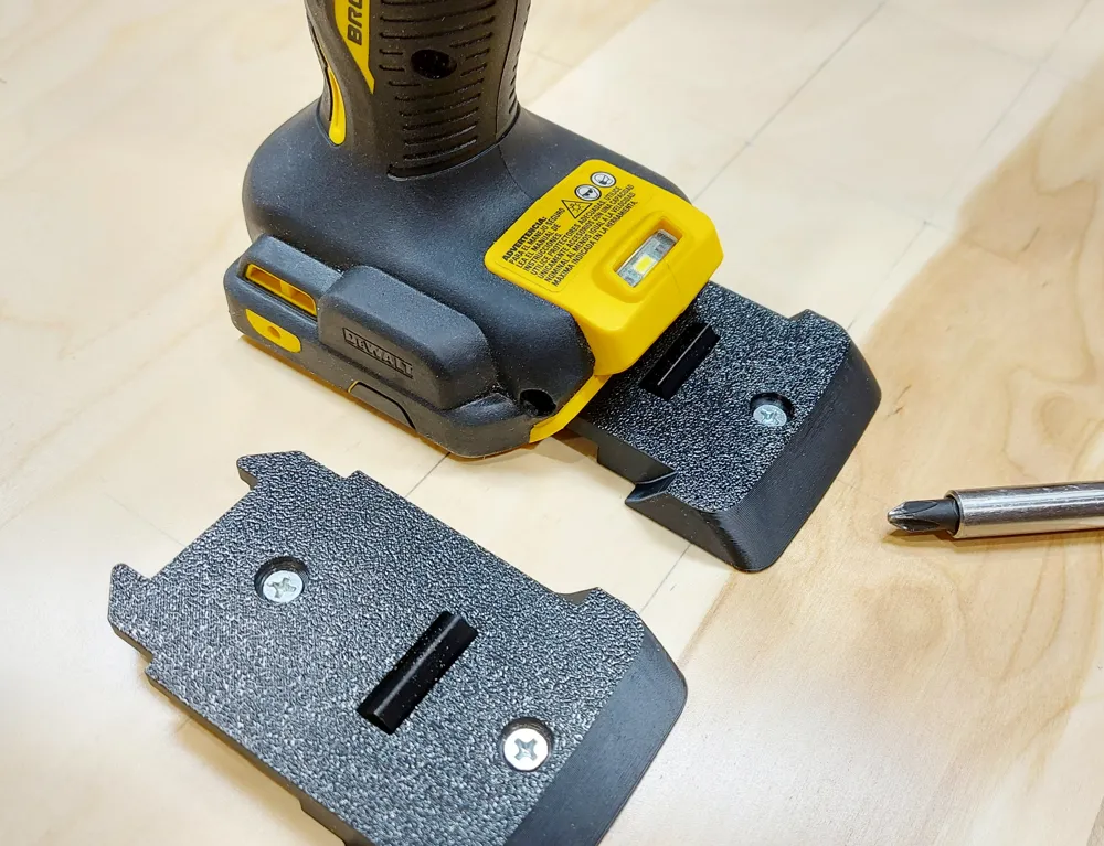 Dewalt 20V tool mount, with clip foto 2